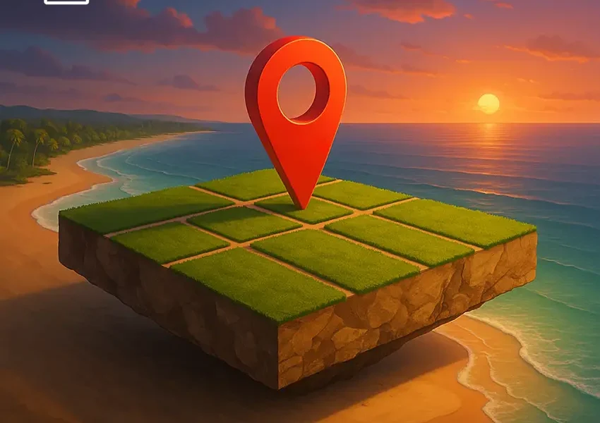 زمین های ساحلی قشم