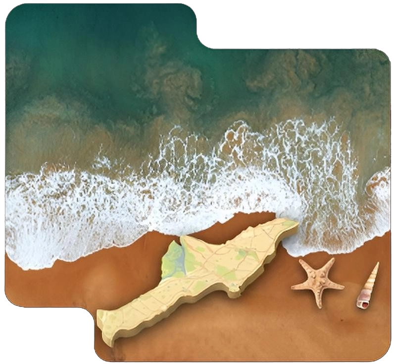 بنر زمین های ساحلی املاک پارسینا